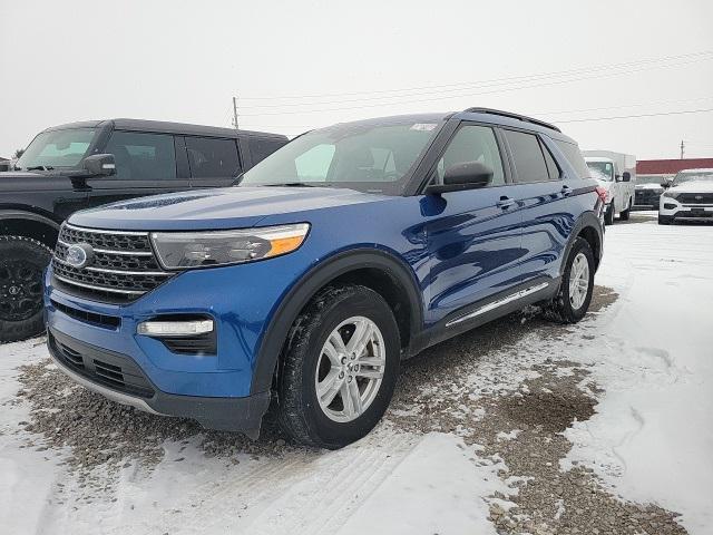 used 2021 Ford Explorer car, priced at $29,619