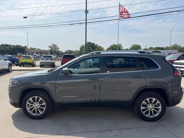 used 2021 Jeep Cherokee car, priced at $21,000