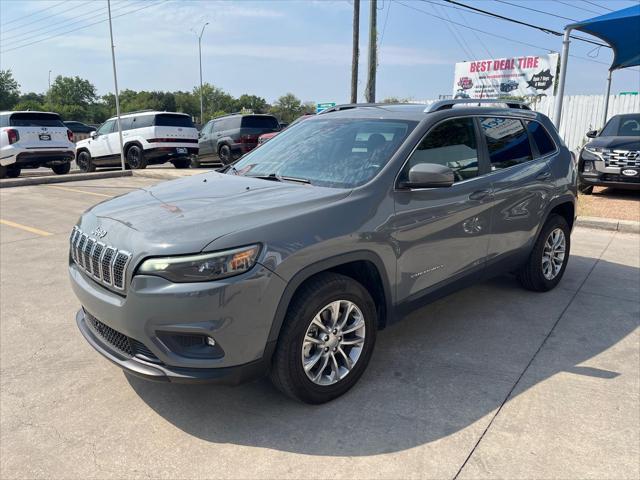 used 2021 Jeep Cherokee car, priced at $21,000