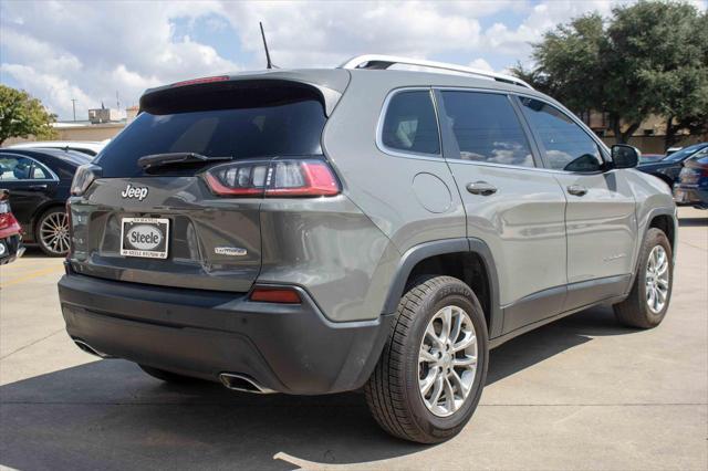 used 2021 Jeep Cherokee car, priced at $21,000