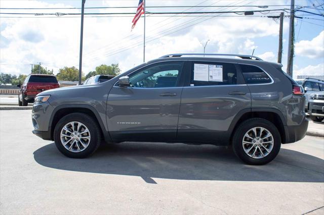 used 2021 Jeep Cherokee car, priced at $21,000