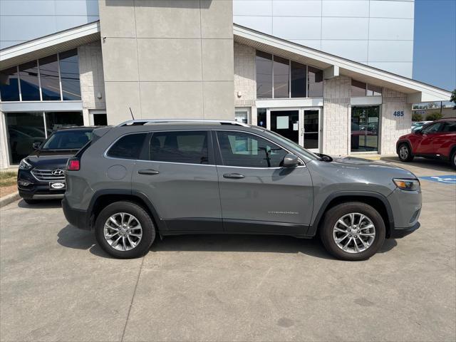 used 2021 Jeep Cherokee car, priced at $21,000