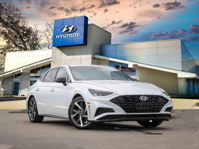 used 2021 Hyundai Sonata car, priced at $20,400