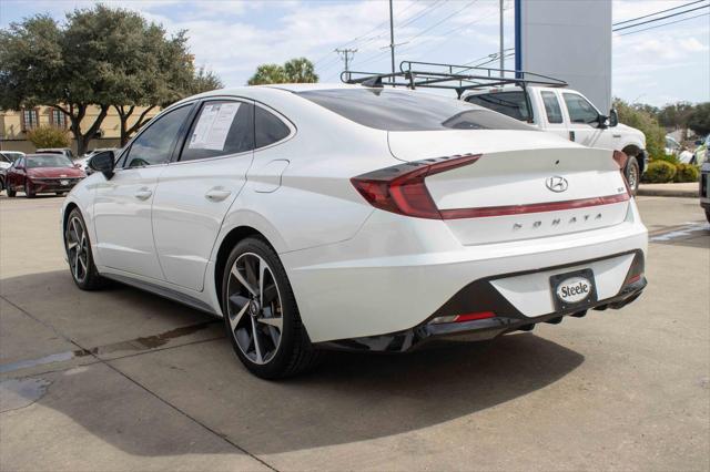 used 2021 Hyundai Sonata car, priced at $20,400