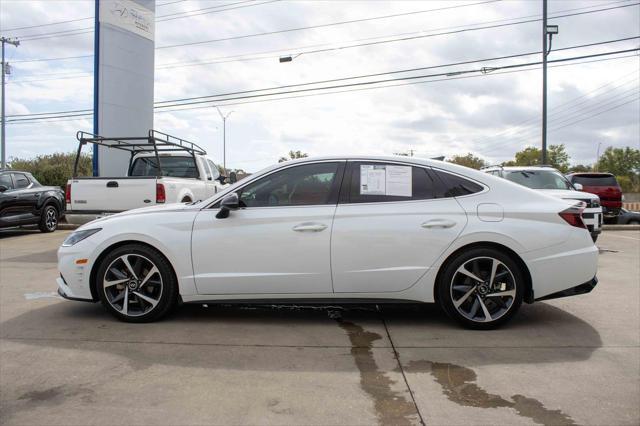 used 2021 Hyundai Sonata car, priced at $20,400