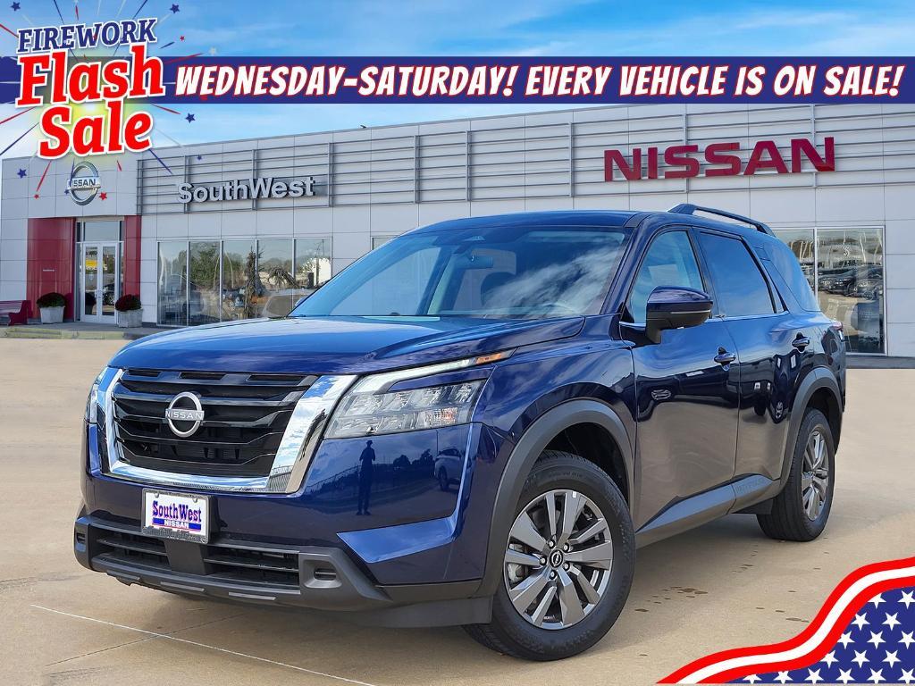 used 2025 Nissan Pathfinder car, priced at $37,298