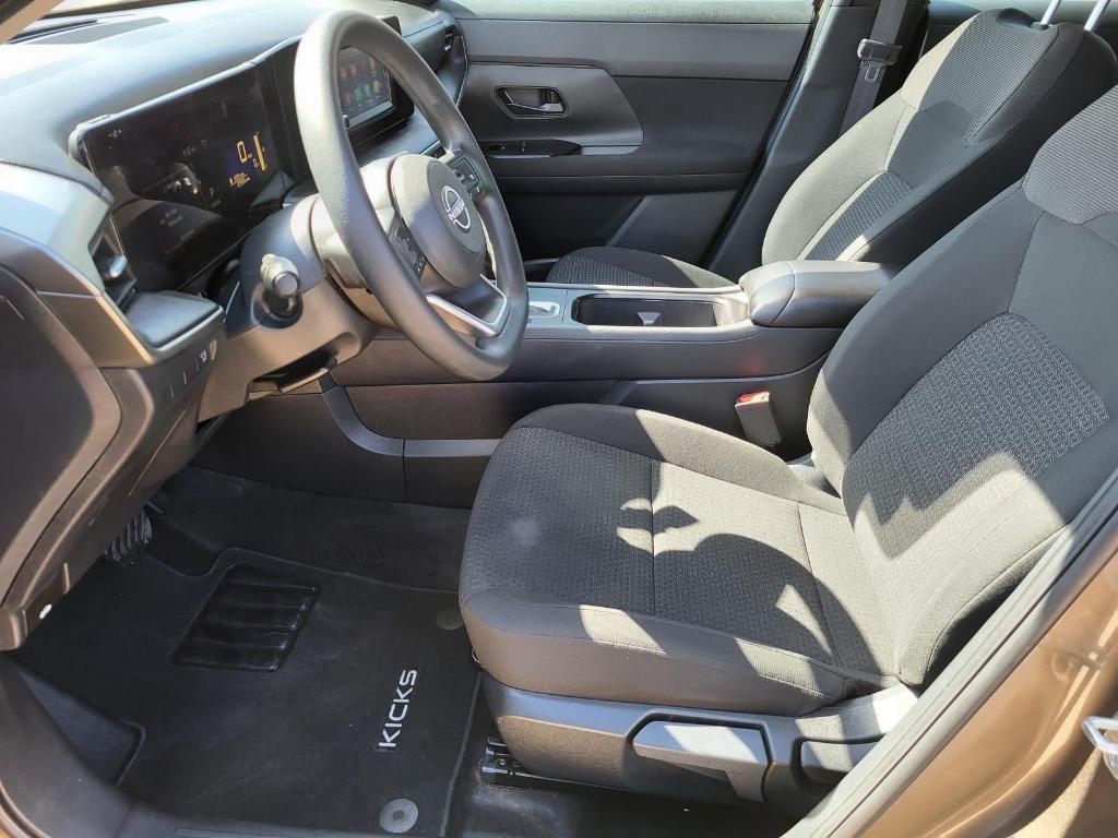 used 2025 Nissan Kicks car, priced at $18,550