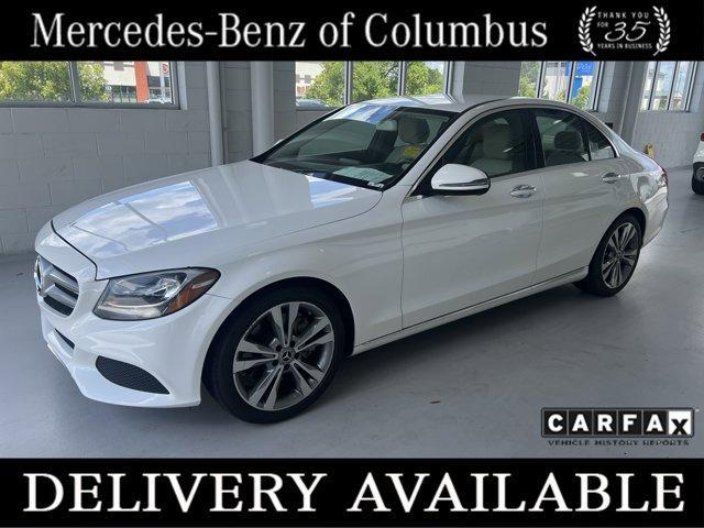 used 2017 Mercedes-Benz C-Class car, priced at $17,690