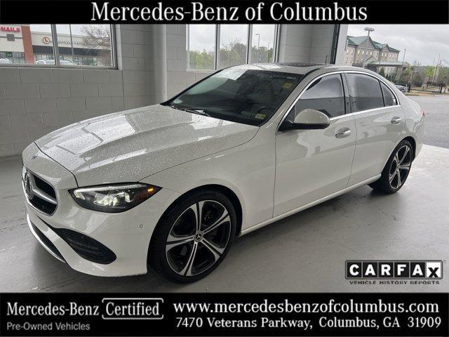 used 2024 Mercedes-Benz C-Class car, priced at $42,390