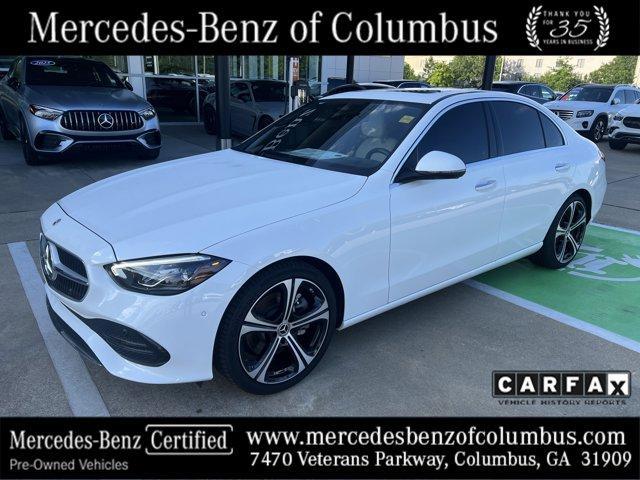 used 2024 Mercedes-Benz C-Class car, priced at $40,392