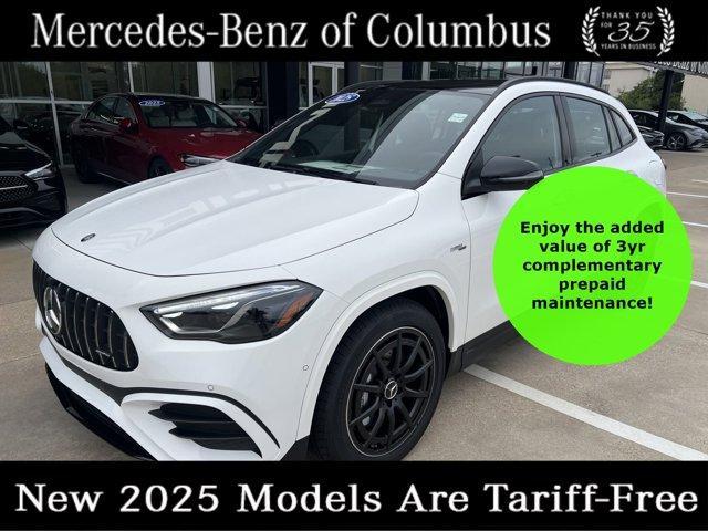new 2025 Mercedes-Benz AMG GLA 35 car, priced at $63,609