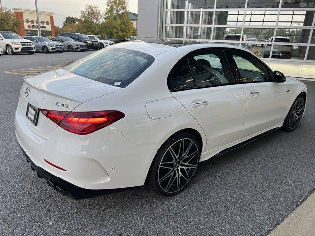 new 2025 Mercedes-Benz AMG C 43 car, priced at $74,689