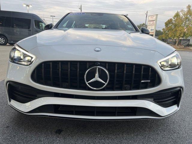 new 2025 Mercedes-Benz AMG C 43 car, priced at $74,689