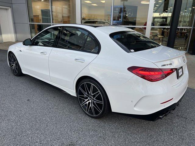 new 2025 Mercedes-Benz AMG C 43 car, priced at $74,689