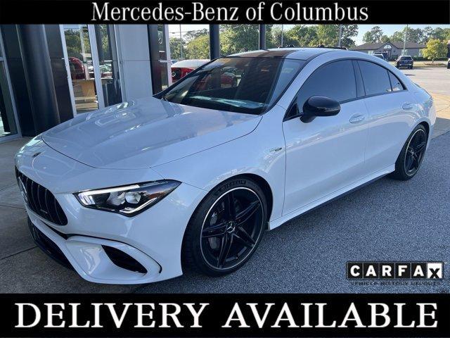 used 2022 Mercedes-Benz AMG CLA 45 car, priced at $53,690