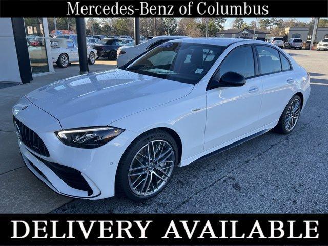 new 2025 Mercedes-Benz AMG C 43 car, priced at $68,029