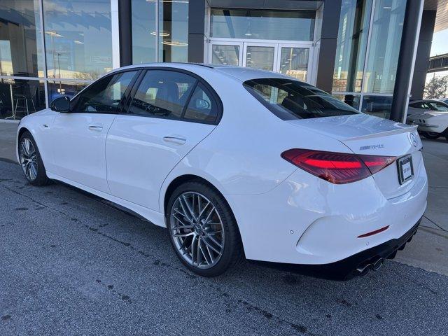 new 2025 Mercedes-Benz AMG C 43 car, priced at $68,029