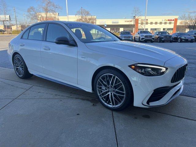 new 2025 Mercedes-Benz AMG C 43 car, priced at $68,029