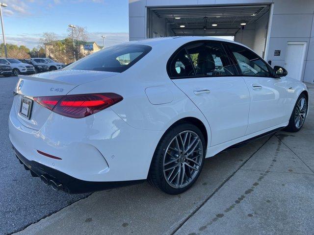 new 2025 Mercedes-Benz AMG C 43 car, priced at $68,029