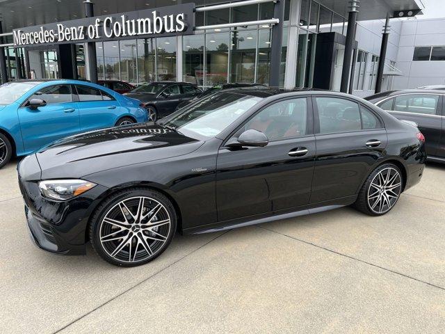 new 2025 Mercedes-Benz AMG C 43 car, priced at $79,164