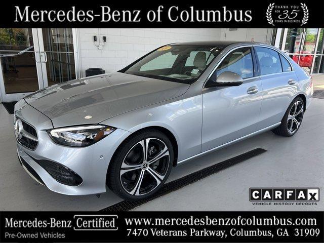 used 2024 Mercedes-Benz C-Class car, priced at $46,230