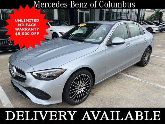 used 2024 Mercedes-Benz C-Class car, priced at $52,084