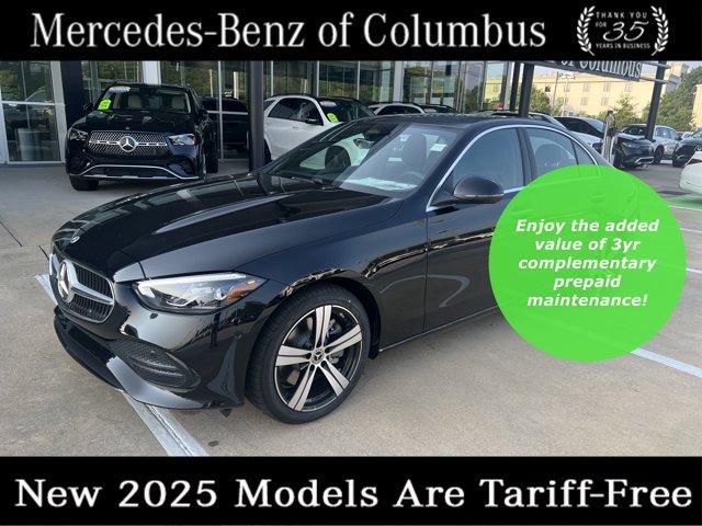 new 2025 Mercedes-Benz C-Class car, priced at $50,784