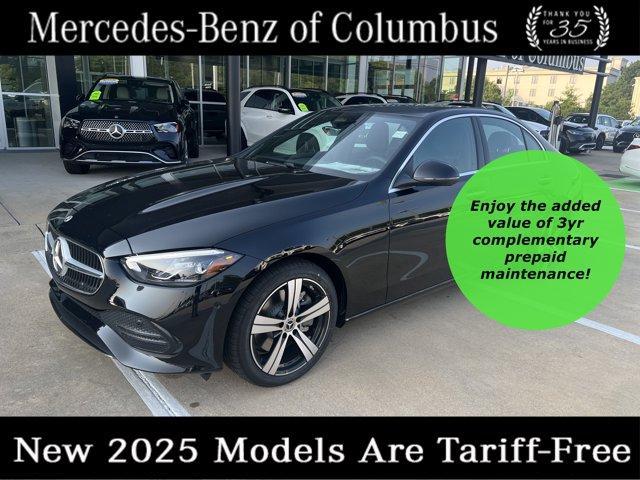 new 2025 Mercedes-Benz C-Class car, priced at $50,784