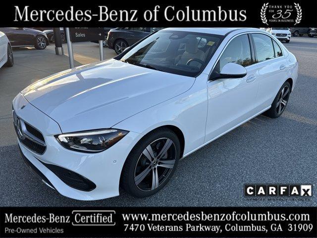 used 2025 Mercedes-Benz C-Class car, priced at $48,690