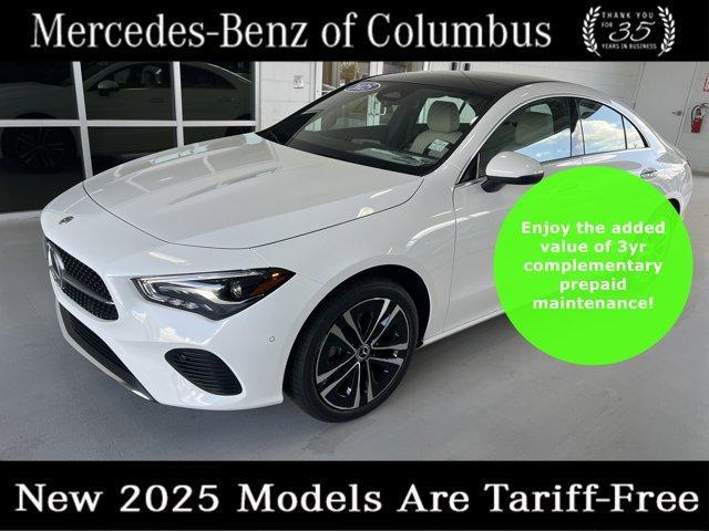 new 2025 Mercedes-Benz CLA 250 car, priced at $48,169