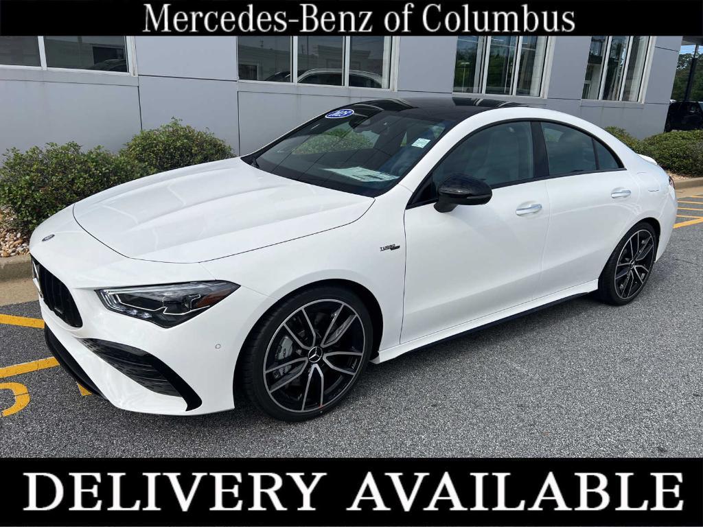 new 2025 Mercedes-Benz AMG CLA 35 car, priced at $62,569