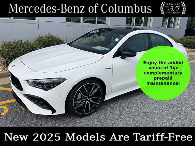 new 2025 Mercedes-Benz AMG CLA 35 car, priced at $62,569