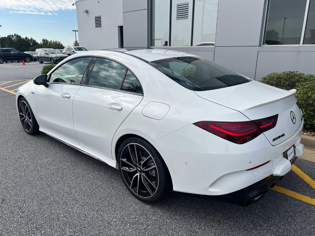 new 2025 Mercedes-Benz AMG CLA 35 car, priced at $62,569