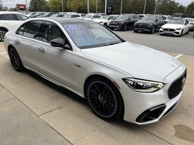 new 2025 Mercedes-Benz AMG S 63 E car, priced at $196,439