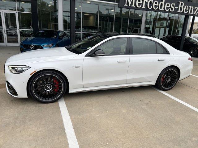 new 2025 Mercedes-Benz AMG S 63 E car, priced at $196,439