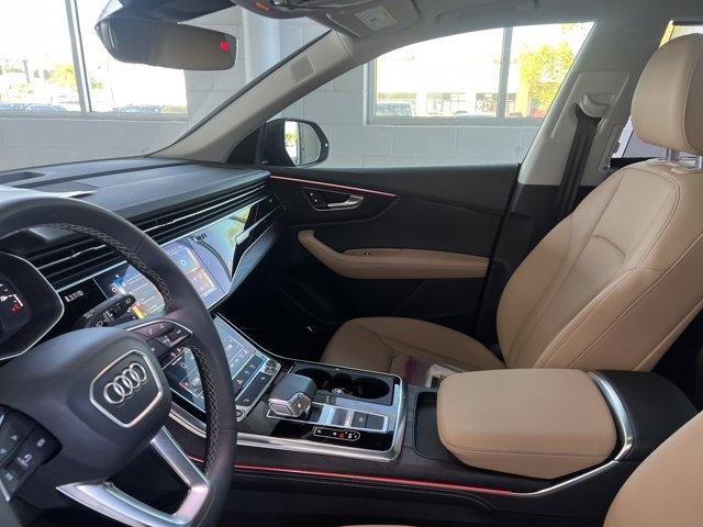 used 2024 Audi Q8 car, priced at $70,690