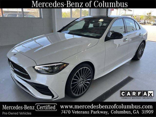 used 2024 Mercedes-Benz C-Class car, priced at $53,570