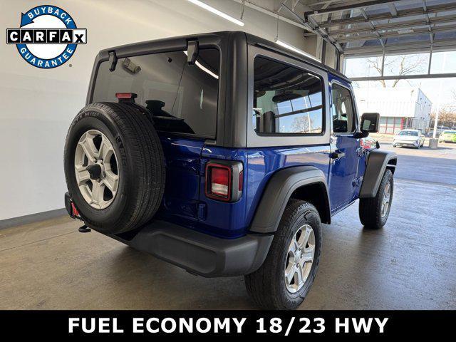 used 2018 Jeep Wrangler car, priced at $18,948