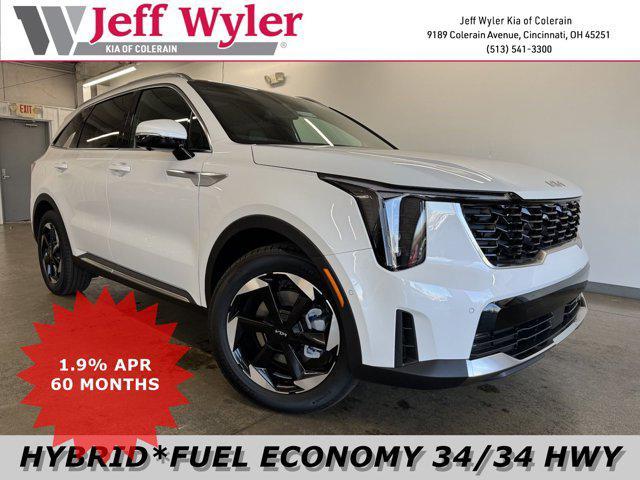 new 2025 Kia Sorento Hybrid car, priced at $46,323