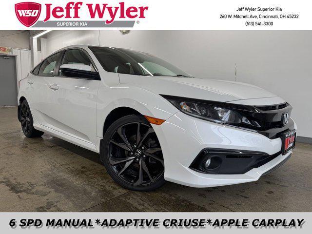 used 2019 Honda Civic car, priced at $17,397