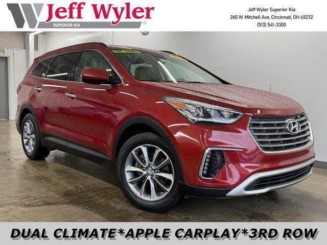 used 2017 Hyundai Santa Fe car, priced at $16,210