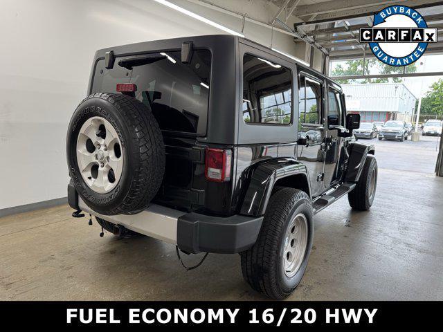 used 2015 Jeep Wrangler Unlimited car, priced at $15,694