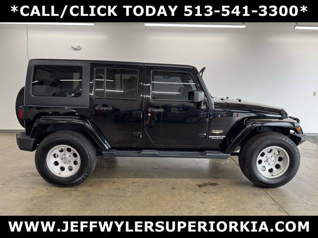 used 2015 Jeep Wrangler Unlimited car, priced at $15,694