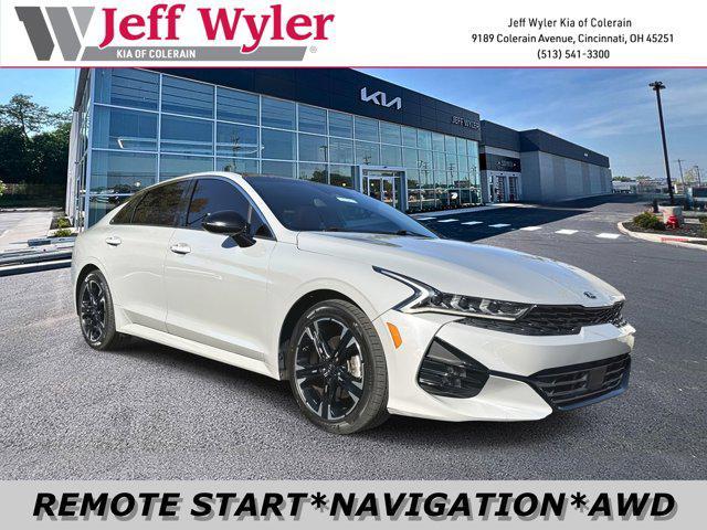 used 2021 Kia K5 car, priced at $18,816