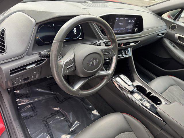 used 2021 Hyundai Sonata car, priced at $17,448
