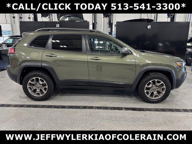used 2020 Jeep Cherokee car, priced at $17,639