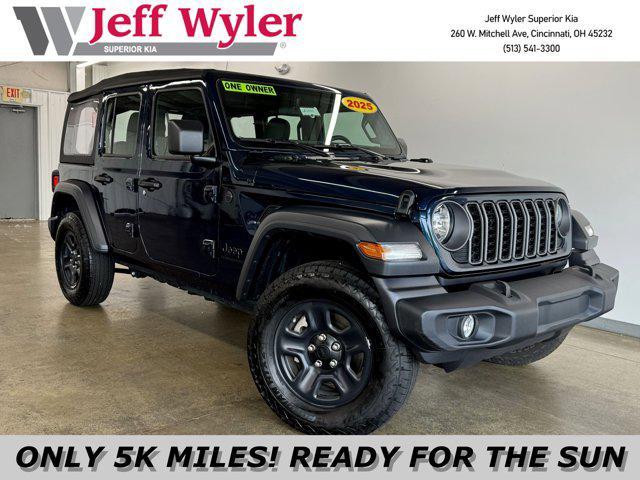 used 2025 Jeep Wrangler car, priced at $40,261
