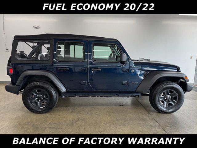 used 2025 Jeep Wrangler car, priced at $40,261