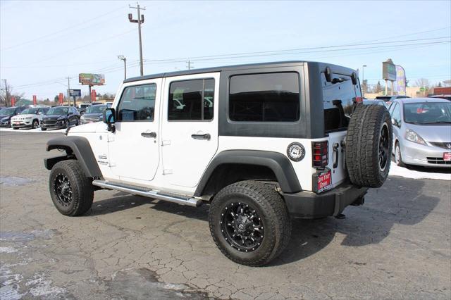 used 2014 Jeep Wrangler Unlimited car, priced at $17,995