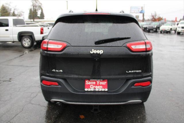 used 2015 Jeep Cherokee car, priced at $13,995